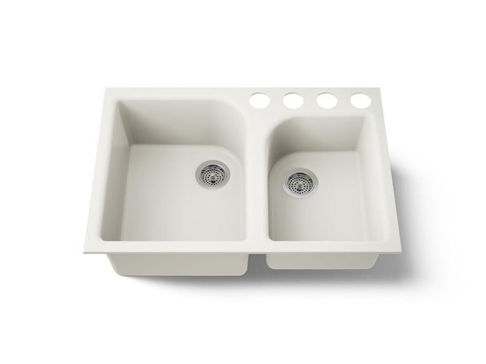 Kohler - Executive Chef 33 Inch Undermount Double-Bowl Kitchen Sink