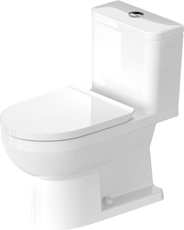 Duravit - No.1 1.32/0.92 GPF Dual Flush Rimless Elongated One Piece Toilet