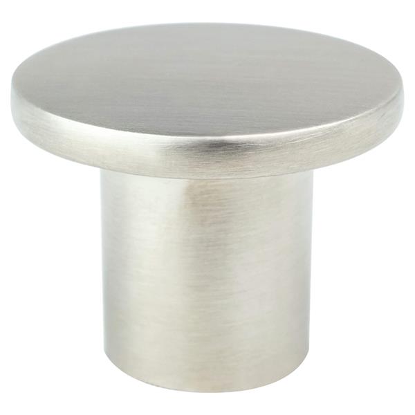 Berenson - Disc Brushed Nickel Large Knob