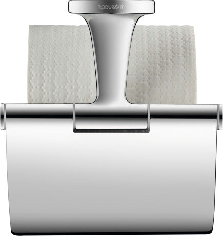 Duravit - Starck T Single Roll Covered Toilet Paper Holder