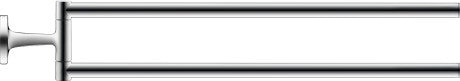 Duravit - Starck T 18 1/4" Double Towel Bar