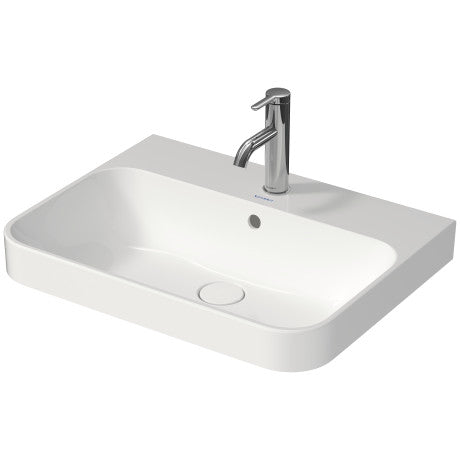 Duravit - Happy D.2 23 5/8" Rectangular Vessel Sink in White