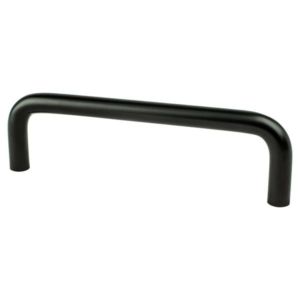 Berenson - Advantage Wire Pulls 4 inch CC Matte Black Steel Pull