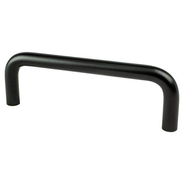 Berenson - Advantage Wire Pulls 3 1/2 inch CC Matte Black Steel Pull