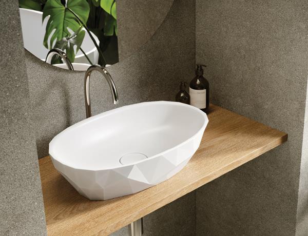 MTI - Stelvio Mineral Composite Vessel Sink (22X14.5)