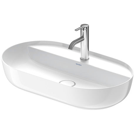 Duravit - Luv 27 1/8" Oval Vessel Sink in White