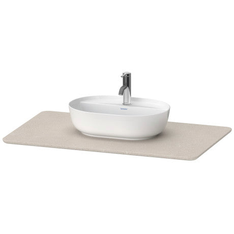 Duravit - Luv 38 7/8" Quartz Vanity Top with One Sink Cutout