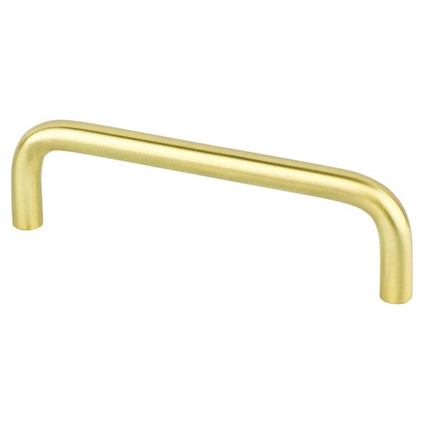 Berenson - Advantage Wire Pulls 4 inch CC Satin Brass Steel Pull