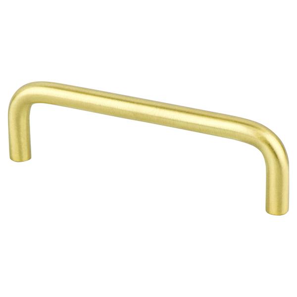 Berenson - Advantage Wire Pulls 96mm CC Satin Brass Steel Pull
