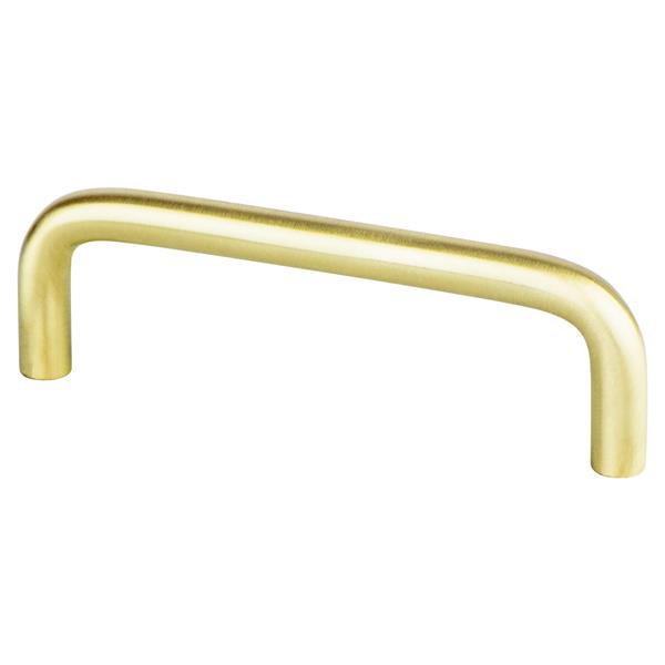 Berenson - Advantage Wire Pulls 3 1/2 inch CC Satin Brass Steel Pull