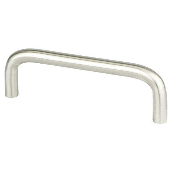 Berenson - Advantage Wire Pulls 3 1/2 inch CC Brushed Nickel Steel Pull