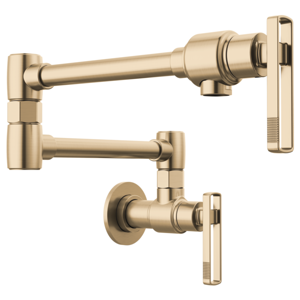 Brizo - Kintsu Wall Mount Pot Filler with Knob Handle