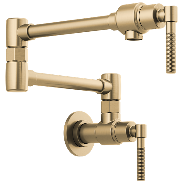 Brizo - Litze Wall Mount Pot Filler with Knurled Handle Kit