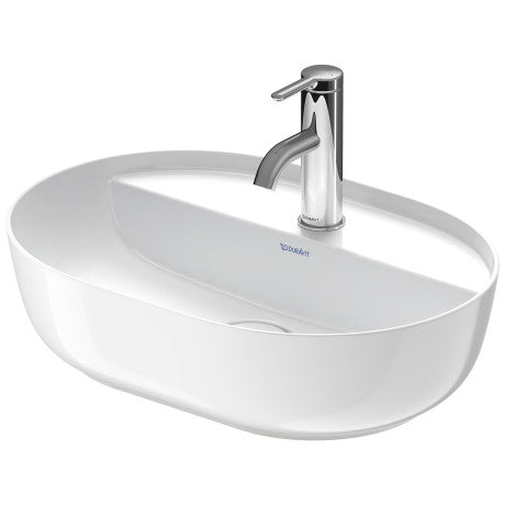 Duravit - Luv 19 1/4" Oval Vessel Sink in White
