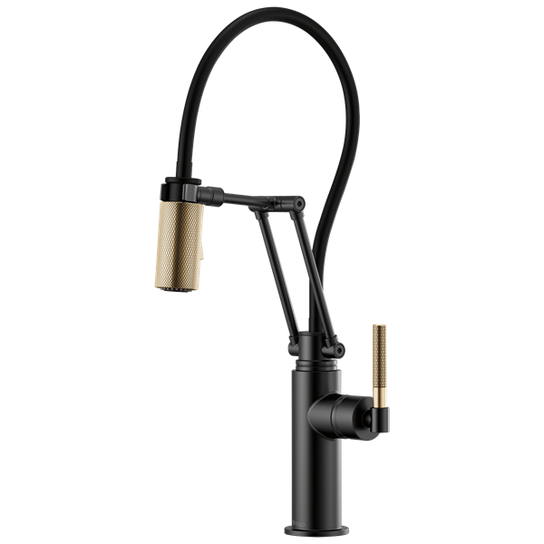 Brizo - Litze Articulating Faucet with Knurled Handle