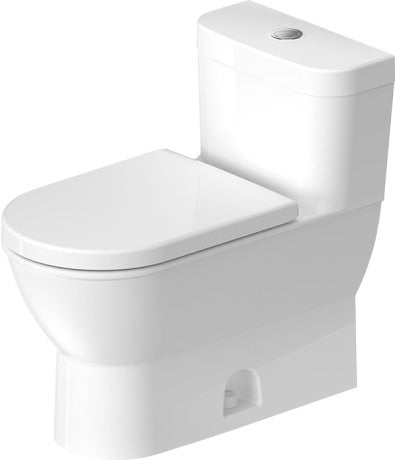 Duravit - Darling New 1.28 GPF Single Flush Elongated One Piece Toilet