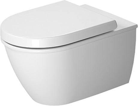 Duravit - Darling New 1.6/0.8 GPF Dual Flush ADA Compliant Elongated Wall Mounted Toilet