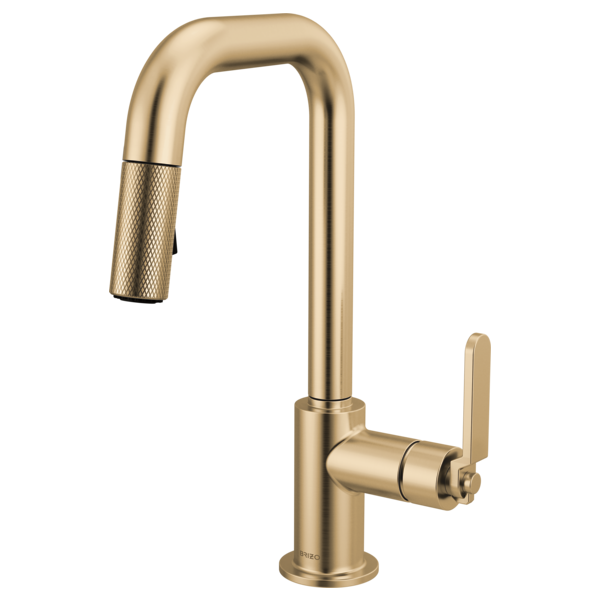 Brizo - Litze Pull-Down Prep Faucet with Square Spout - Industrial Handle