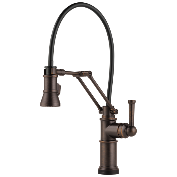 Brizo - Artesso Single Handle Articulating Kitchen Faucet with SmartTouch Technology