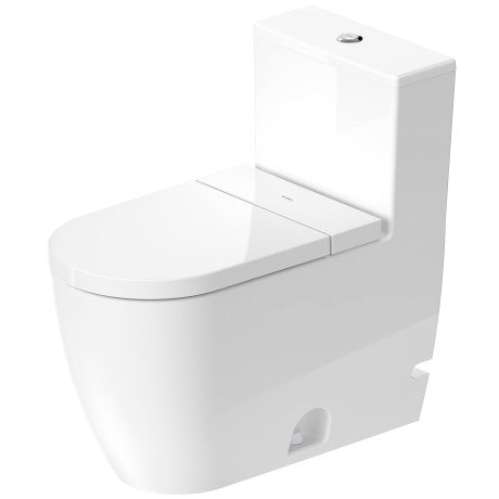 Duravit - ME by Starck 1.32/0.92 GPF Dual Flush Rimless Elongated ADA Compliant One Piece Toilet
