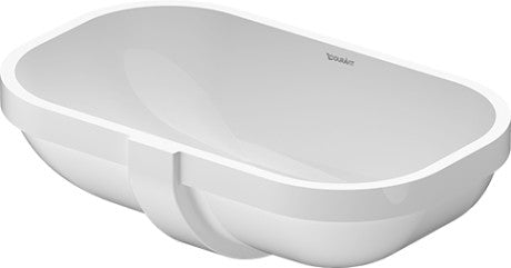 Duravit - D-Code 19 1/2" Oval Undermount Sink