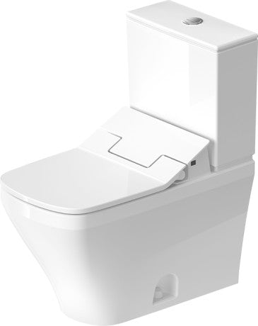 Duravit - DuraStyle 1.28 GPF Single Flush Elongated Two Piece Toilet in White
