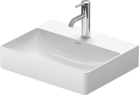 Duravit - DuraSquare 19 5/8" Rectangular Wall Mounted Sink in White
