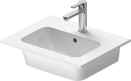 Duravit - ME by Starck 20 7/8" Rectangular Wall Mounted Sink in White