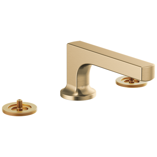 Brizo - Kintsu Widespread Lavatory Faucet with Low Spout - Less Handles 1.5 GPM