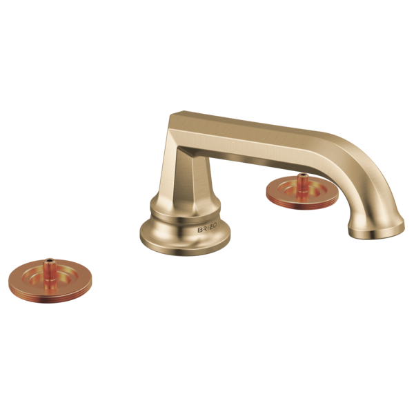 Brizo - Beauclere Widespread Lavatory Faucet with Low Spout - Less Handles 1.2 GPM