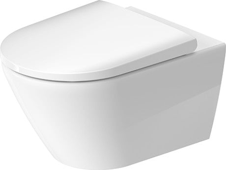 Duravit - D-Neo 1.28/0.8 GPF Dual Flush Rimless ADA Compliant Round Wall Mounted Toilet