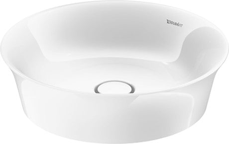 Duravit - White Tulip 16 7/8" Round Vessel Sink in White