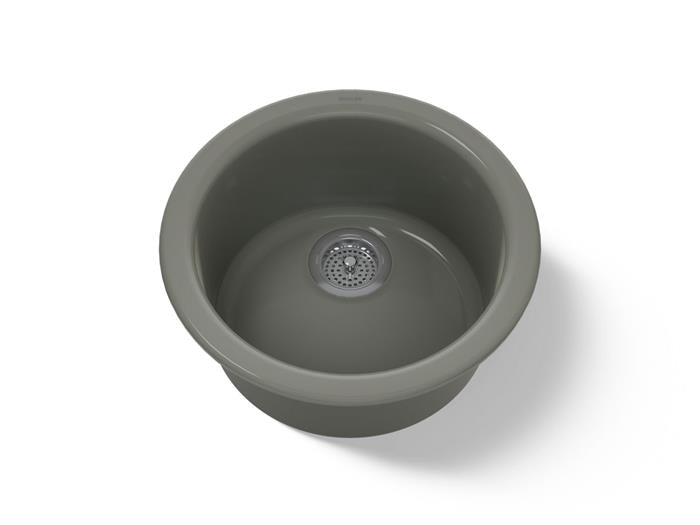 Kohler - Porto Fino 18-1/2 Inch Top-/Undermount Single-Bowl Bar Sink