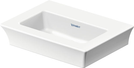 Duravit - White Tulip 17 3/4" Rectangular Wall Mounted Sink in White
