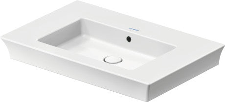 Duravit - White Tulip 29 1/2" Rectangular Wall Mounted Sink in White