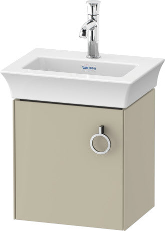 Duravit - White Tulip 15 1/8" Wall Mount One Door Single Vanity Cabinet, Sink Sold Separately