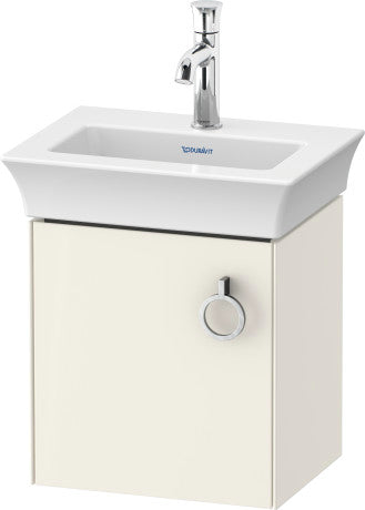 Duravit - White Tulip 15 1/8" Wall Mount One Door Single Vanity Cabinet, Sink Sold Separately