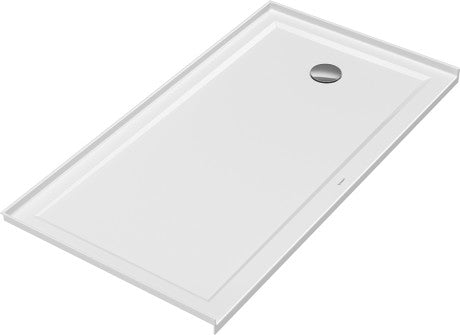 Duravit - Architec 60" x 32" Rectangular Acrylic Single Threshold Shower Base
