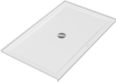 Duravit - Architec 60" x 36" Rectangular Acrylic Single Threshold Shower Base