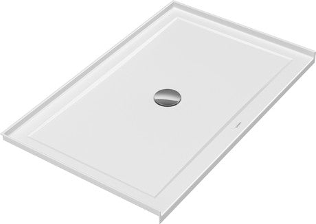 Duravit - Architec 48" x 30" Rectangular Acrylic Single Threshold Shower Base