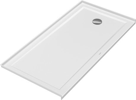 Duravit - Architec 60" x 30" Rectangular Acrylic Single Threshold Shower Base