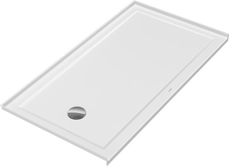 Duravit - Architec 60" x 32" Rectangular Acrylic Single Threshold Shower Base