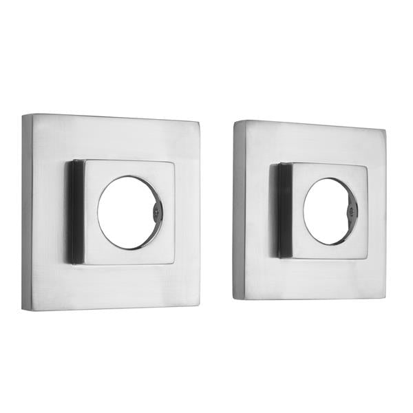 Jaclo - Brass Square Shower Curtain Rod Flanges