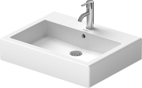 Duravit - Vero 23 5/8" Rectangular Wall Mounted Sink in White