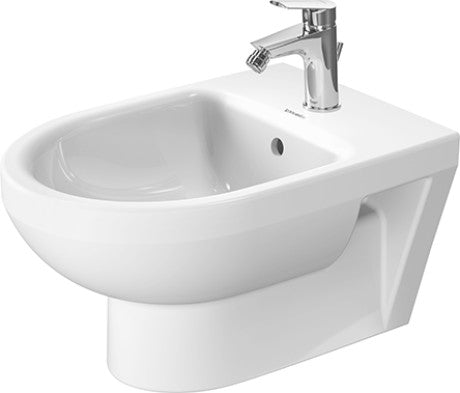 Duravit - No.1 Single Hole Horizontal Spray Wall Mount Bidet in White