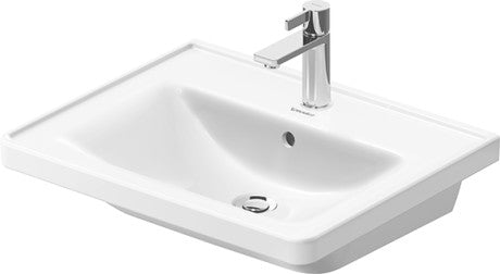 Duravit - D-Neo 23 5/8" Rectangular Wall Mounted Sink in White
