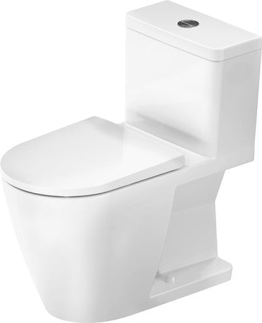 Duravit - D-Neo 1.32/0.92 GPF Dual Flush Rimless Elongated One Piece Toilet