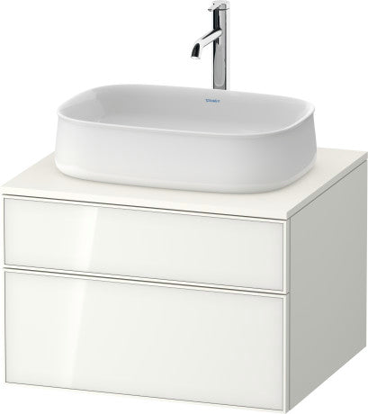 Duravit - Zencha 25 5/8" Wall Mount Two Drawer Single Vanity Cabinet, Sink Sold Separately