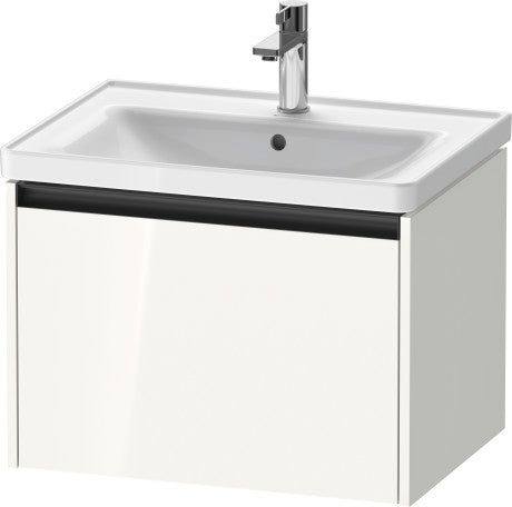 Duravit - Ketho.2 25" Wall Mount One Drawer Single Vanity Cabinet, Sink Sold Separately