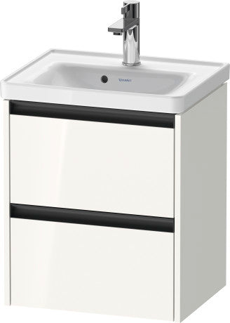Duravit - Ketho.2 19" Wall Mount Two Drawer Single Vanity Cabinet, Sink Sold Separately